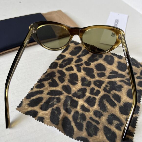 Veronica Beard Edie Cat-Eye Sunglasses Sunglasses Tortoise NWB